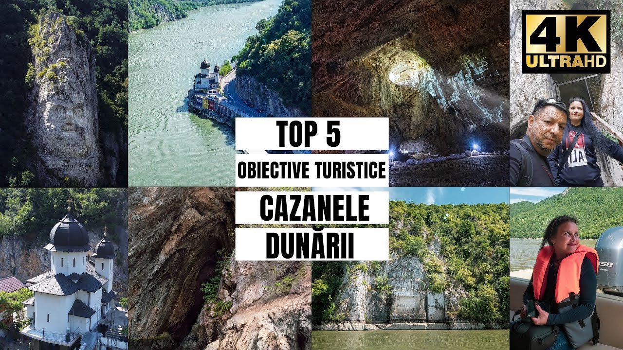 TOP 5 obiective turistice ce pot fi vizitate la Cazanele Dunarii - YouTube