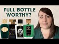 FRAGRANCE TESTING - Mangonifiscent, Vibrato, Ingenious Ginger | ARE THESE FULL BOTTLE WORTHY?