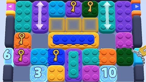 Color Block Jam Level 483 Game Walkthrough Solution