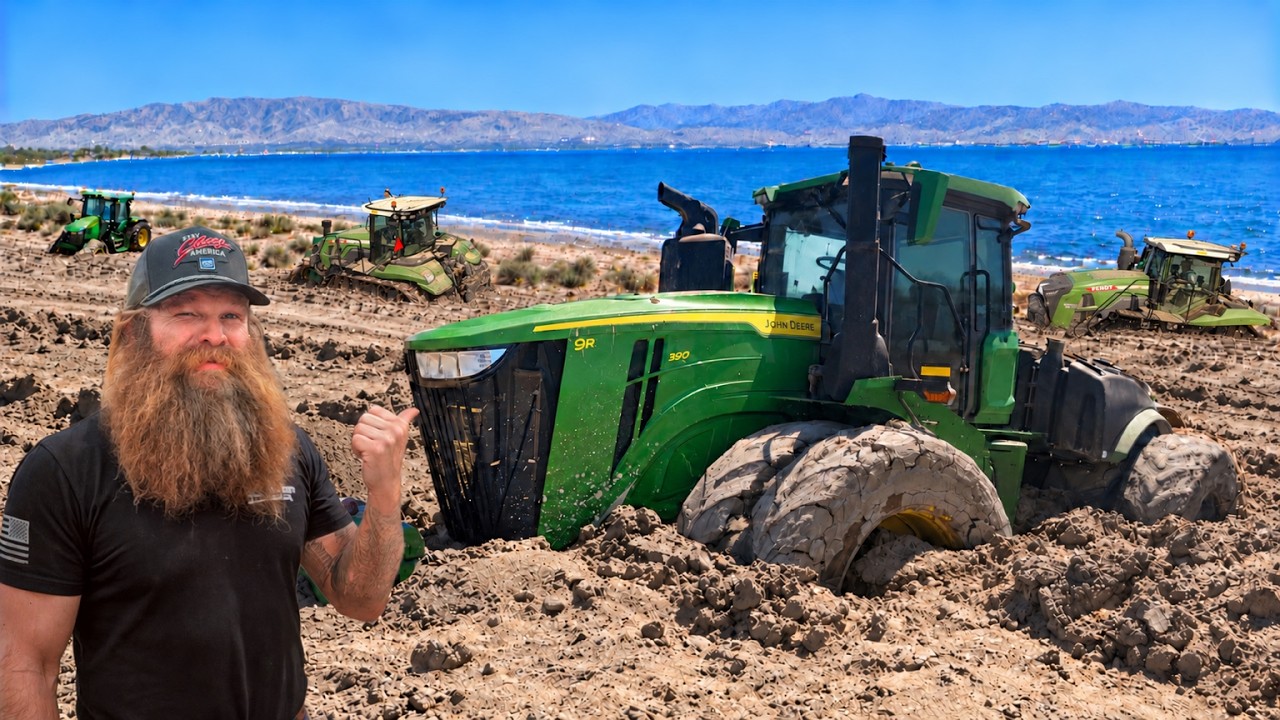 300,000 Pounds of Farm Equipment BURIED! Nobody Can Get It Out!