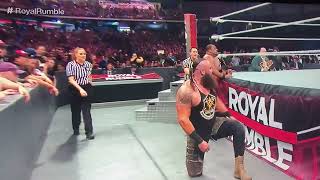 Brock Lesnar Eliminates Braun Strowman and Keith Lee