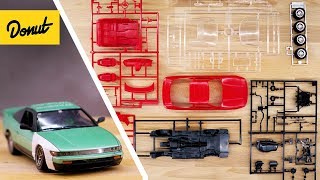 Nissan 240SX Sileighty Drift Missile Model Car | Built to Scale | Donut Media