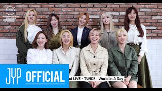 [ENG] Beyond LIVE – TWICE : World in A Day (Invitation✉)