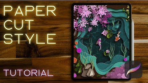 Tutorial - Paper Cut Painting