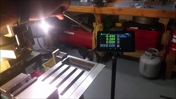 Bluetooth DRO on a Milling Machine