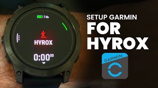 How to Set your Garmin Watch for HYROX races and training