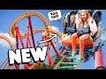 RIDING THE NEWEST ROLLER COASTER IN ENGLAND!