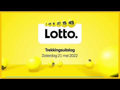 Lotto trekkingsuitslag 21 mei 2022