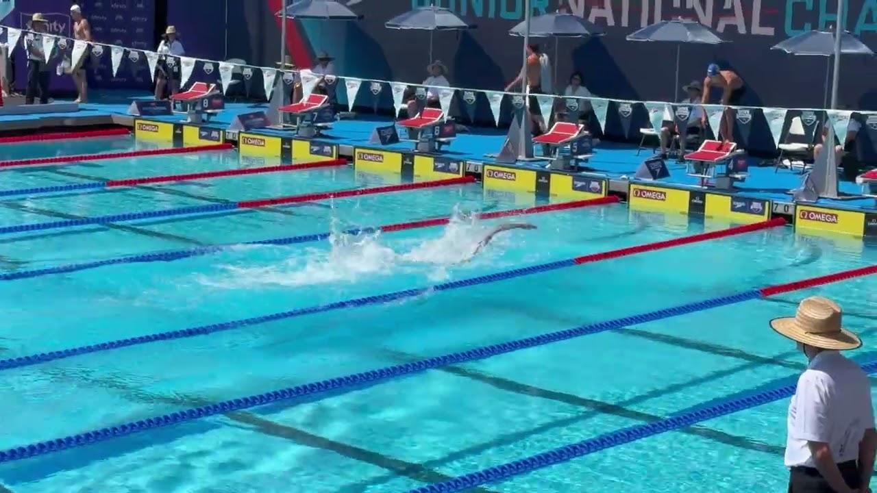 Santa Clara Swim Club Boys Break 15-18 NAG in 200 Meter Free Relay, Three 22+ Splits