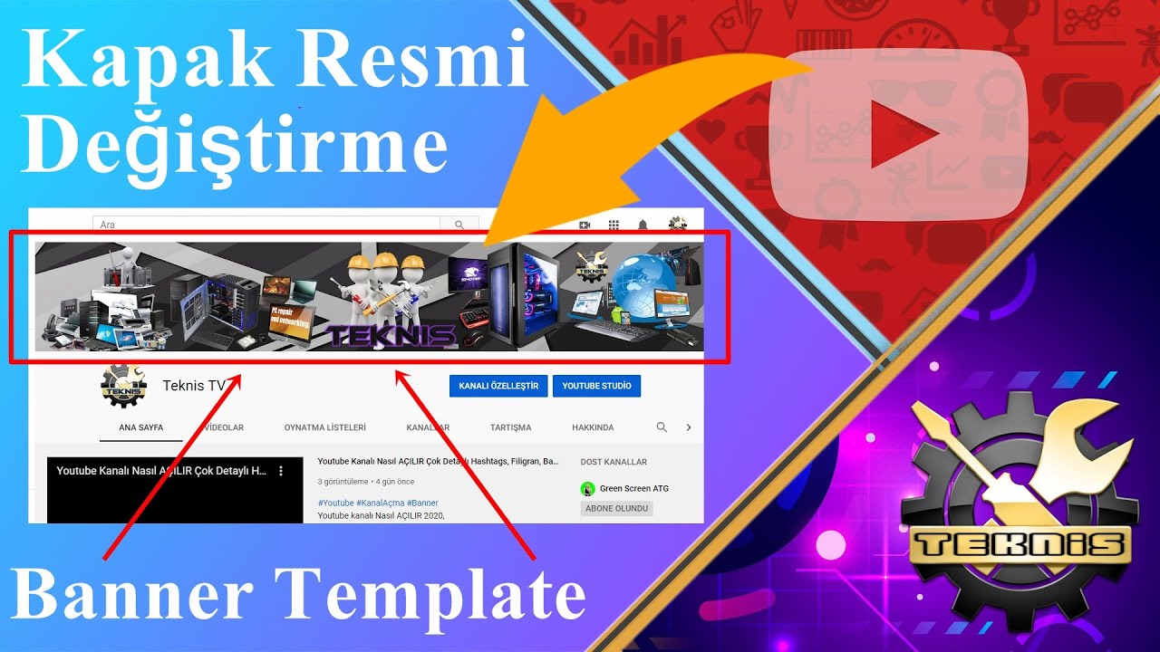 Youtube kanal resmi yapma programsiz