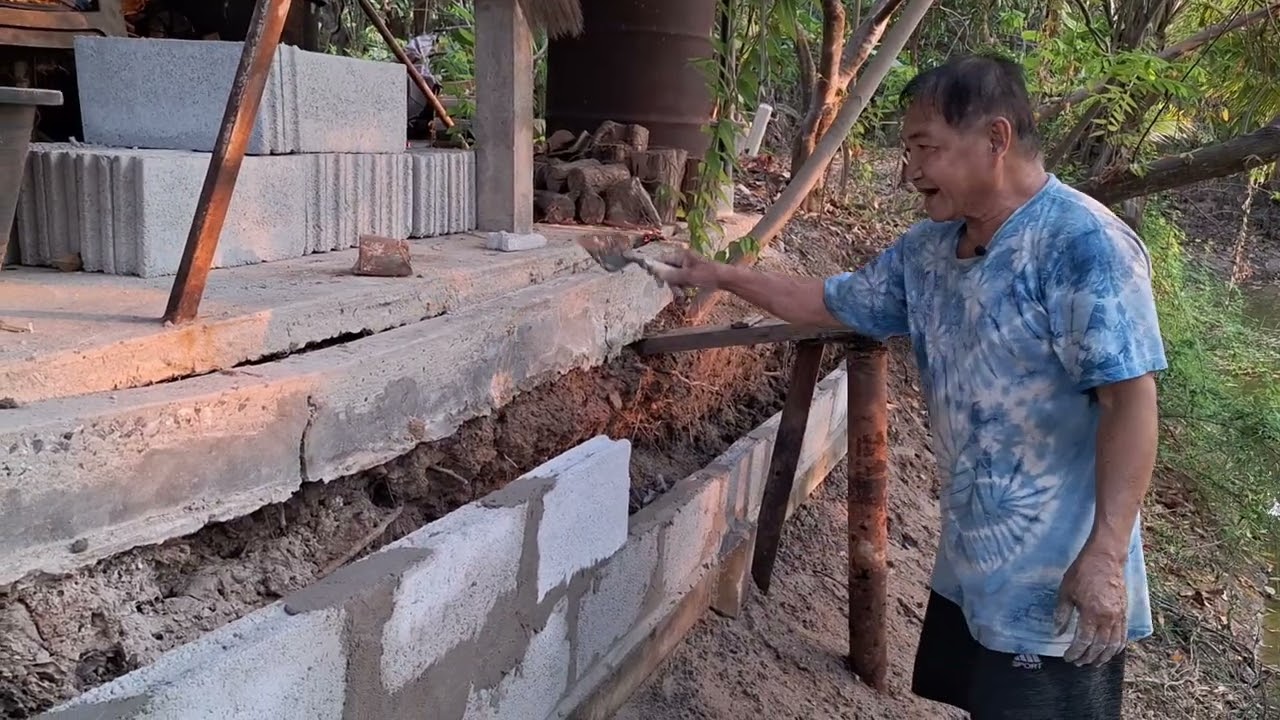 ก่ออิฐ #งานปูน  #ก่อสร้าง 