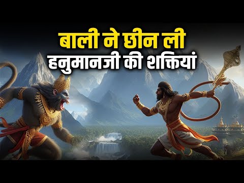 बाली Vs हनुमान जी : जब हुआ माहा शक्तियों का आमना सामना