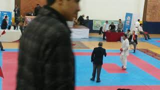 Selected National Team Karate Iran 01 Mousa Gfanjzadeh 2015 At Shiraz City
