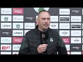 17. kārta: FK Tukums 2000 1:1 BFC Daugavpils (Preses konference) (K.Dišlers un J.Sokolovs)