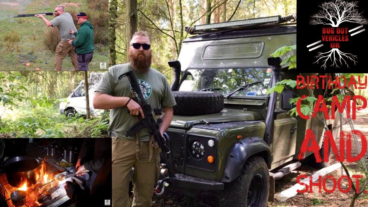 Bug Out Base Birthday meet at the bug out vehicles base camp. - YouTube