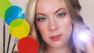 ASMR Unpredictable Eye Exam (Light Triggers, Coloured Filters, Testing Your Focus)