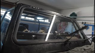 Windshield Install Rope/Cord How-To Samurai