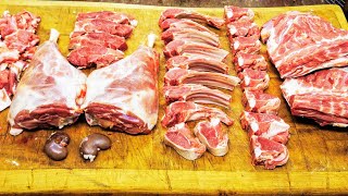 How To Butcher A Lamb. Full Carcass Breakdown. Lamb Butchery. The Easy Way To Butcher A Lamb. #lamb