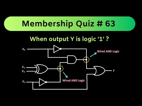 NMOS logic gates (Digital Electronics) | Membership Quiz # 63