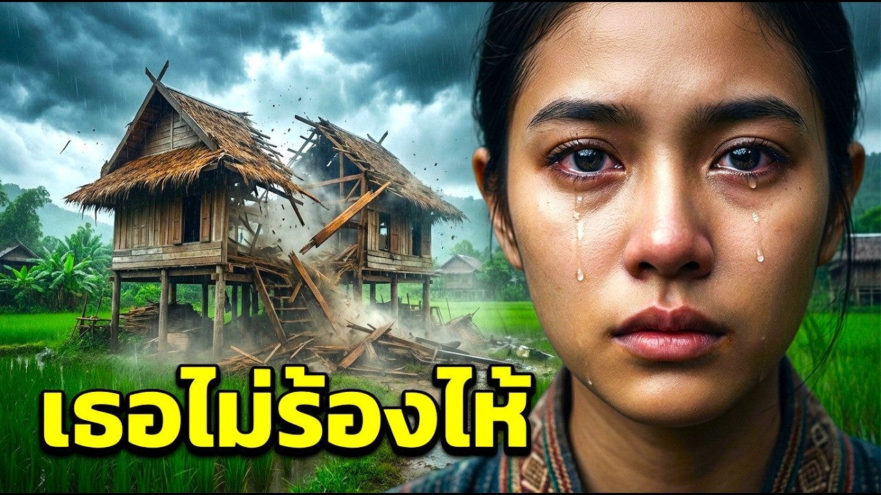 เธอไม่ร้องไห้… แต่ทั้งบ้านพัง | นิทานสอนใจ ดราม่าสะเทือนอารมณ์ 🏚️💧