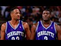 Larry Johnson's beef with Alonzo Mourning included a sad Hornets mural and a weird Knicks-Heat fight