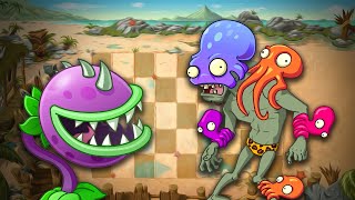 Can I beat Plants Vs Zombies 2 WITH ONLY Plants from PVZ 1? [Big Wave Beach]