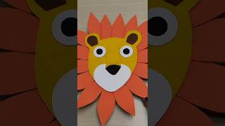 Disfraz de León hecho de cartón #mariposacreativa #disfraz #manualidades