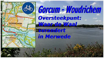 GORCUM EN WOUDRICHEM knooppunten in de fietsroutes van de Hollandse Waterlinie