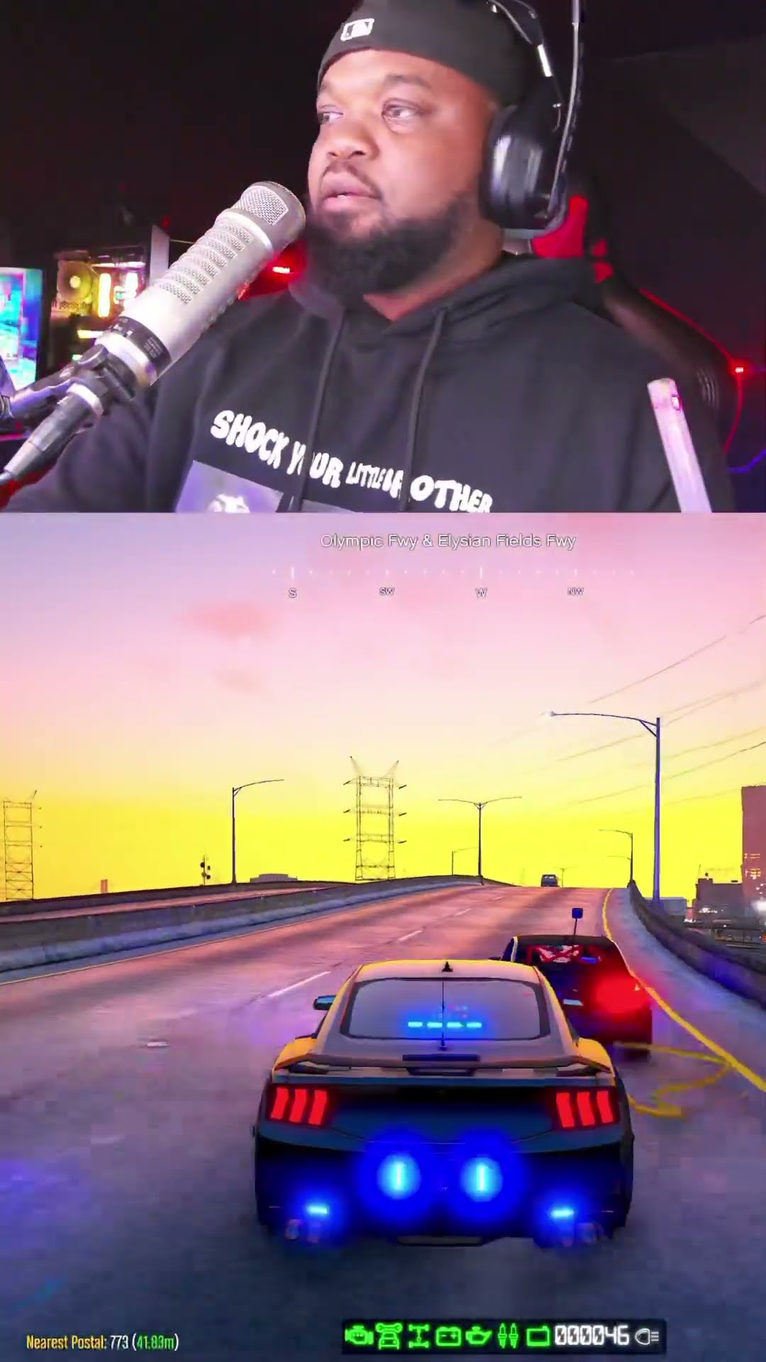 Grappler police bumper deployed in #gta5rp