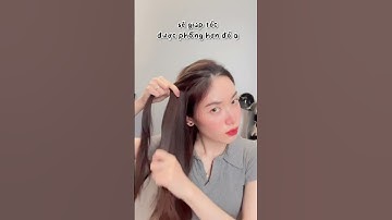 Hướng dẫn cách tết tóc xinh cực đơn giản 🥰 #shorts