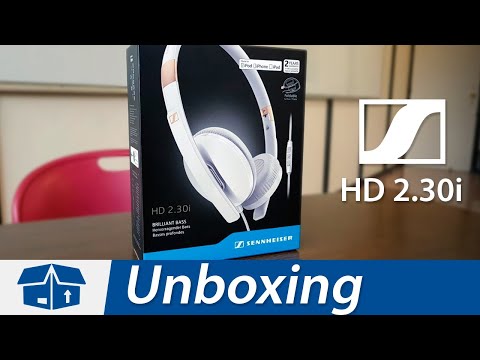 Sennheiser HD 2.30i - Unboxing en Español