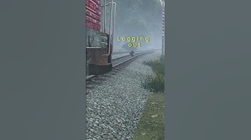 He almost logged out