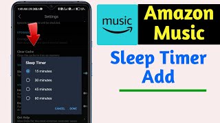 how to add sleep timer in amazon prime music screenshot 3