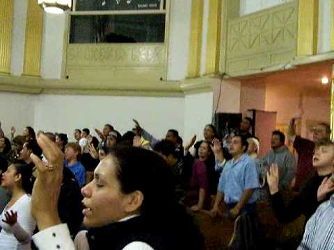 Elvin Perez Culto Vigilia Iglesia Pentecostal Bethel AG NJ Hermana Maribel Cantando Adorale