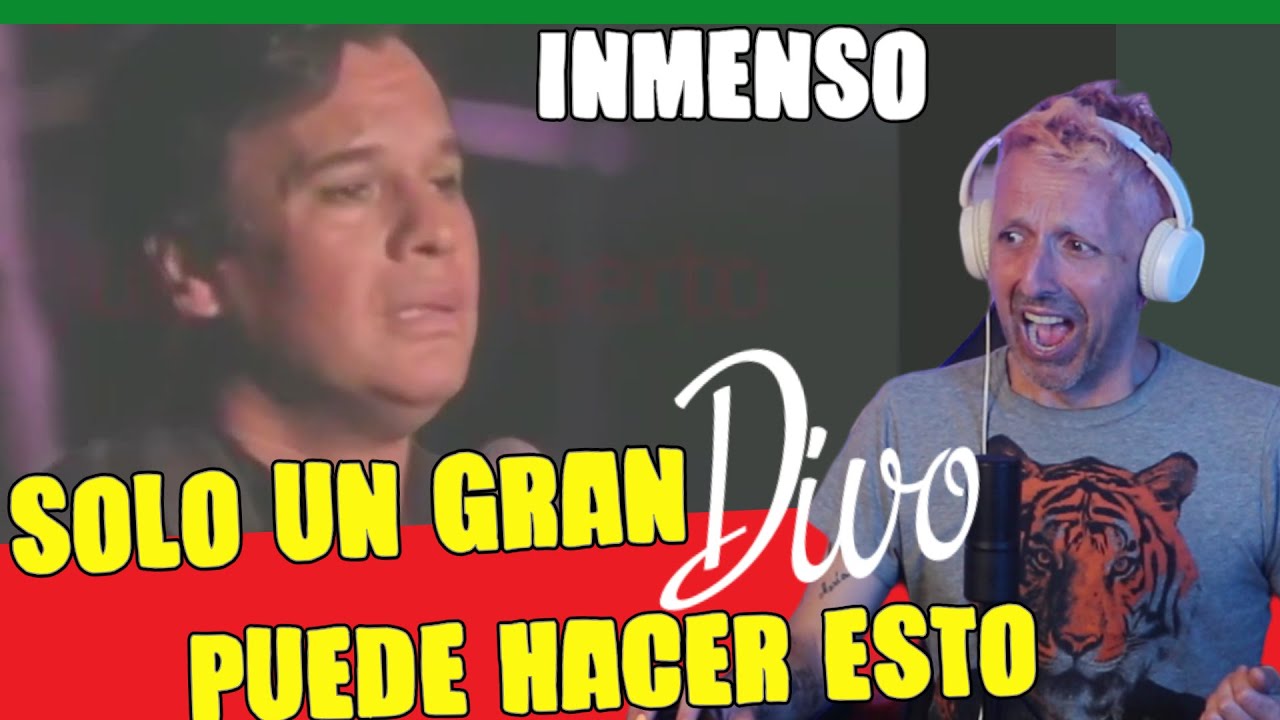 JUAN GABRIEL DÍMELO | El escenario era una extensión de su cuerpo | ESPAÑOL REACCIÓN Y ANÁLISIS