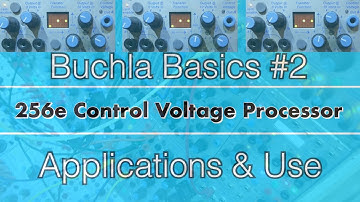Buchla 256e Control Voltage Processor: Applications, Use, and Tricks