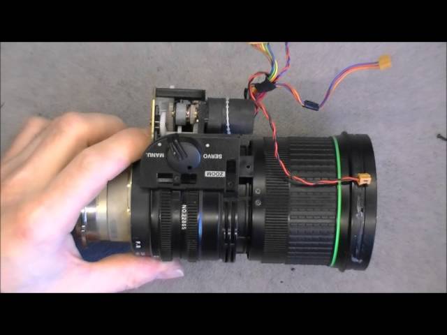 Canon VCL-713BX broadcast zoom lens teardown - YouTube