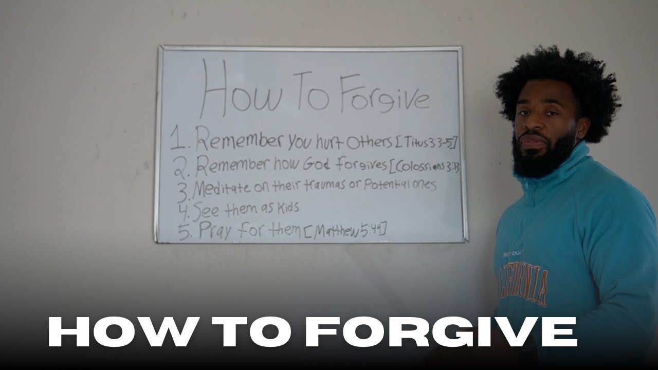 How To Forgive
