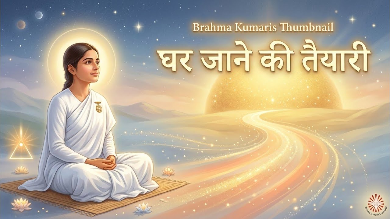  घर जाने की तैयारी...(आज की मुरली से डिवाइन मेलोडी, Date: 05-03-20206)