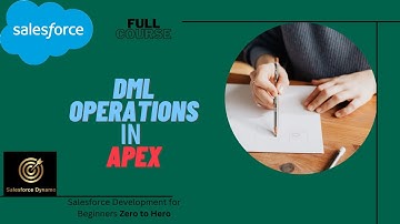 04 DML operations like Insert, Update, Upsert, Delete, Undelete and Merge in Apex in Salesforce