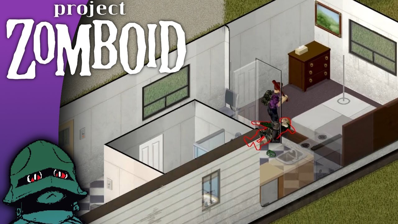 playing as a no life nerd (killing 2 zombies makes me tired) | Project Zomboid Stream