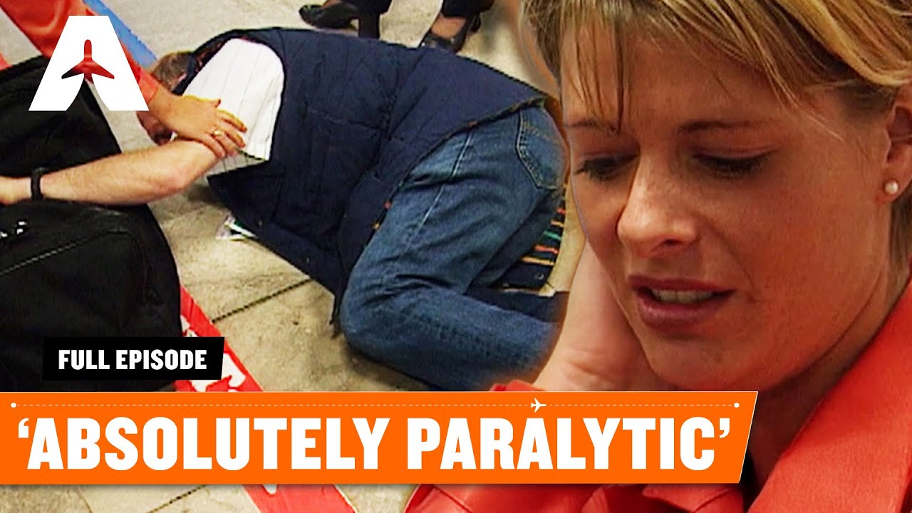 Drunk Passenger Collapses in Front of Airline Crew | Airline S3 E9&10 | Full Episodes