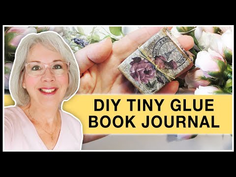 How To Make An Amazing Glue Book Journal · Artsy Fartsy Life