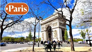 Paris France - HDR walking tour in Paris - Paris 4K HDR - Avenue des Champs Élysées by UHD Walking Adventures 3,334 views 1 month ago 38 minutes