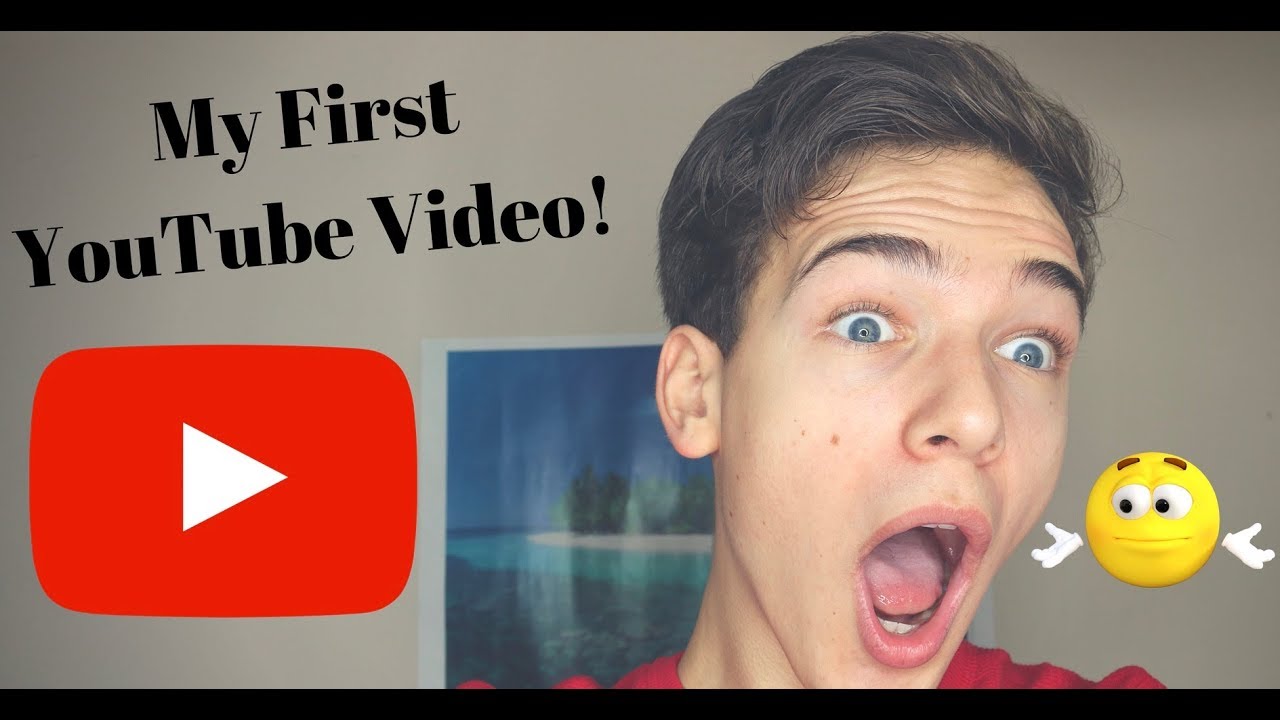  My  First YouTube  Video YouTube 