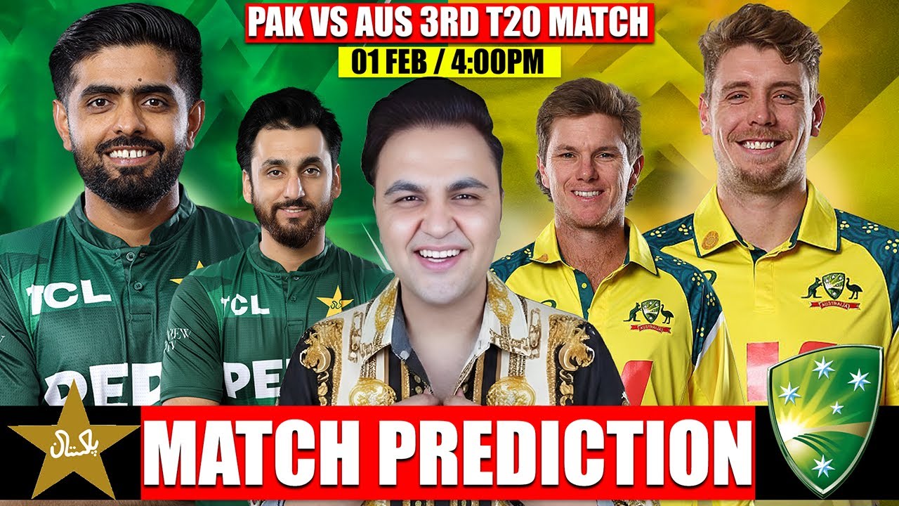 PAK vs AUS 3rd T20 Match Prediction | Pakistan vs Australia Match Prediction | Kaif Rafique