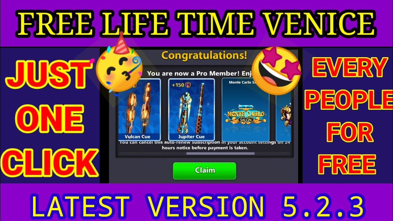 FREE LIFETIME VENICE TRICK [ JUST ONE CLICK ] [ AHMED TIPS & TRICK 8BP ]