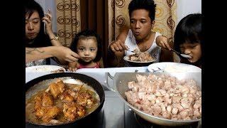 (COOKING NI SAO) Ginataang Langka and Fried Chicken + Taste Test