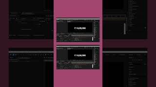 Rupee Sign Broken in After Effects? Fix + Decimals &amp; Currency Animation | Part 3