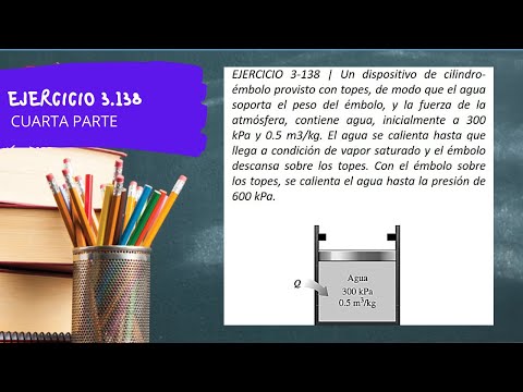 COMPLETO | Ejercicios 3.138 de la Termodinámica de Cengel (Parte IV)